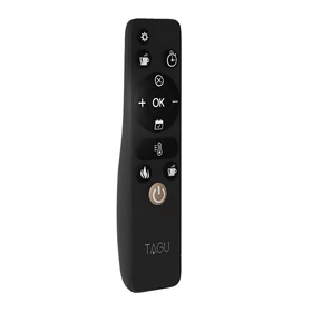 Kép 4/6 - TAGU Larsen Fehér Elektromos Kandalló Szett FM462-WH1-23PF1A
