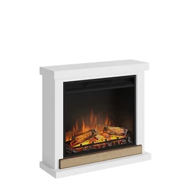 Kép 5/6 - TAGU Hagen Fehér Elektromos Kandalló Szett FM469-WH1-23PF1A