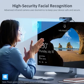 Kép 2/8 - Nexigo HelloCam Webkamera Arcfelismerő Rendszerrel HD 1080p