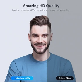 Kép 5/8 - Nexigo HelloCam Webkamera Arcfelismerő Rendszerrel HD 1080p
