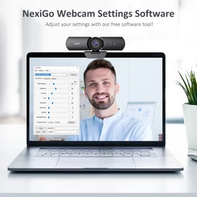 Kép 8/8 - Nexigo HelloCam Webkamera Arcfelismerő Rendszerrel HD 1080p