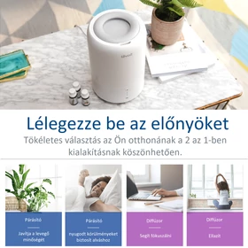 Kép 11/13 - Levoit Párásító és Illóolaj Diffúzor Dual 100