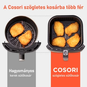 Kép 8/11 - Cosori Premium Forrólevegős Sütő (Fekete) CP158-AF-RXB