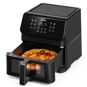Kép 4/9 - Cosori Premium II Plus 6,2 literes Forrólevegős Sütő, fekete