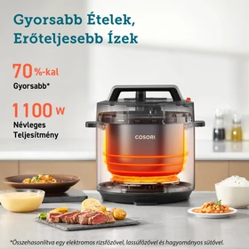 Kép 12/13 - Cosori Pressure Cooker, 5,7 literes Gyorsfőző