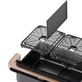 Kép 6/12 - Cosori Dual Blaze TwinFry 10 literes Forrólevegős Sütő