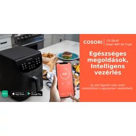 Kép 7/20 - Cosori Premium Smart Forrólevegős Sütő CS158-AF-RXB