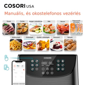Kép 9/20 - Cosori Premium Smart Forrólevegős Sütő CS158-AF-RXB