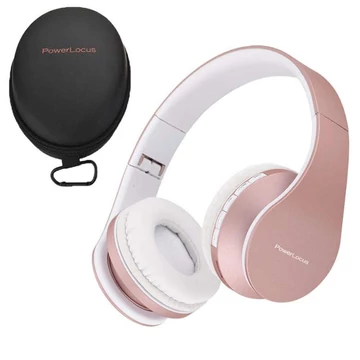 PowerLocus P1 Rose Gold Bluetooth Fejhallgató