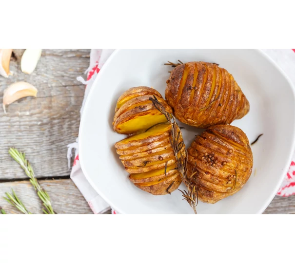 Hasselback burgonya