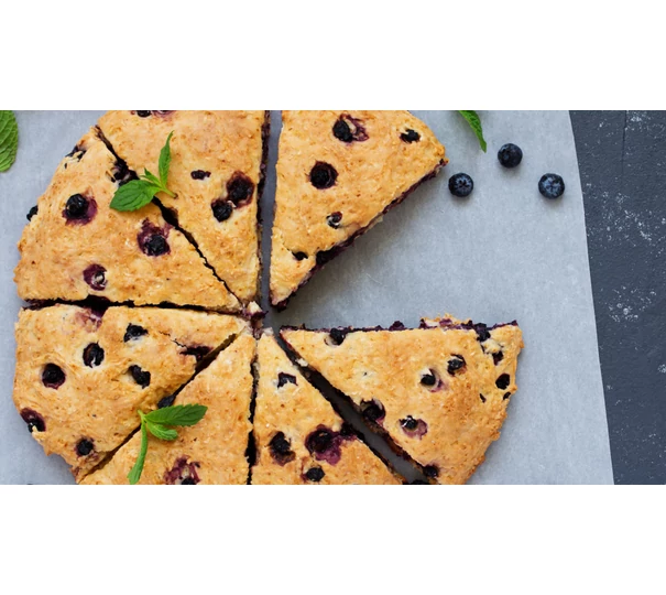 Gyömbéres áfonyás scones